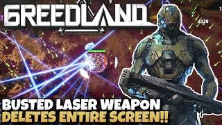 BUSTED Laser Weapon Chain Deletes The Entire Screen! | Greedland