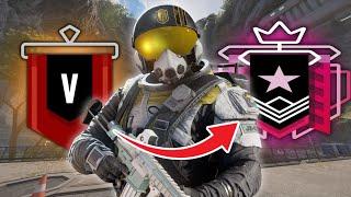 HOW TO SOLO QUEUE TO CHAMPION - Rainbow Six Siege