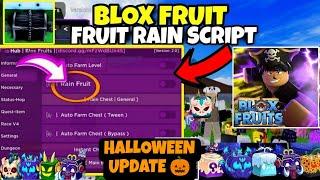  Script Blox Fruit Mobile No Key RAIN FRUIT & AUTO FARM LVL | Delta Fluxus Script Halloween Update