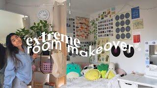 EXTREME ROOM MAKEOVER + TOUR 2021