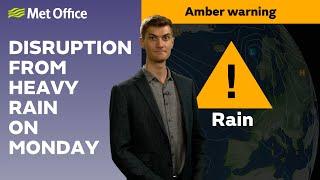 22/09/2024 – Amber rain warning – Met Office weather forecast UK