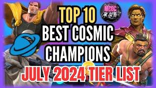 Top 10 Best Cosmic Champions in Mcoc July 2024 Edition | (Personal Tier list) #top10 #mcoc #mcocraz