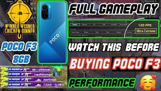 POCO F3 PUBG Mobile Full Gameplay  Watch This Before Buy | 120 FPS & 4 Finger + Gyro