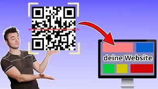 QR Codes mit Link auf eigene Webseite erstellen