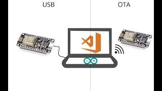 Setup and program NodeMCU esp8266 using Arduino VSCode extension