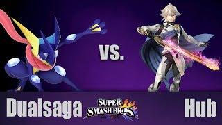 AS Weekly 3 - Dualsaga (Greninja) vs. Hub (Corrin) - Winners Quarters - SSB4