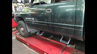 Installing The Bully Brand Side Steps On A 1994-2002 Doge Ram Trucks