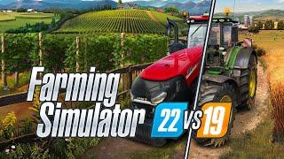 Farming Simulator 22 vs. Farming Simulator 19