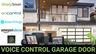 Control Garage Door with SmartThings & Alexa