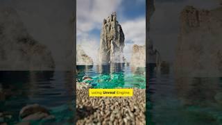 How I Made This Scene Called “Ethereal “ Using Unreal Engine 5 #shorts #unrealengine5 #cgi