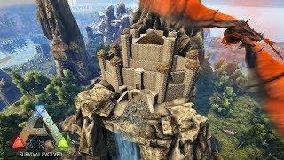 ARK: Survival Evolved Castle - The Dragons Nest (Speed Build)