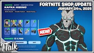 *NEW* KAIJU NO. 8 COLLAB! Fortnite Item Shop [January 24th, 2025] (Fortnite Chapter 6)