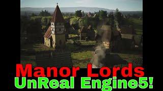 Manor Lords Allansia | Updating to UnReal Engine 5