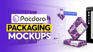 How to Create 3D Packaging, Label Designs and Dielines using Pacdora