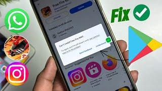  can't install app play store | how to solve can't install app problem on play store | play store