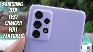 Samsung Galaxy A72 test Camera full Features