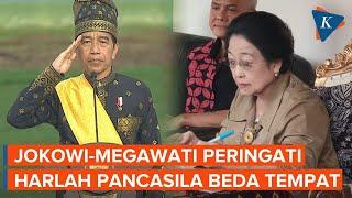 Jokowi-Mega Peringati Harlah Pancasila Terpisah, PDI-P: Komplementer Satu Sama Lain