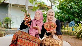 A BAYU AJAKIN NENG PUNKY BERTEMU DENGAN NENG AULIA...BERTEMU NYA DUA BIDADARI DESA