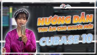 HƯỚNG DẪN THU ÂM SAO TRỜI LÀM GIÓ CHO NGƯỜI MỚI BẮT ĐẦU TRÊN CUBASE 10 | Pustudio.vn