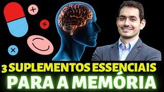 SUPLEMENTOS ESSENCIAIS PARA A MEMÓRIA #nutricionista_gustavo