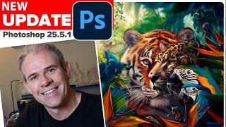 New features in Photoshop 25.5.1 update