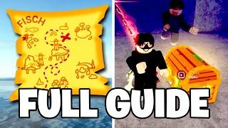 Roblox Fisch - HOW TO GET & USE TREASURE MAPS (Full Guide - Easy & Fast)