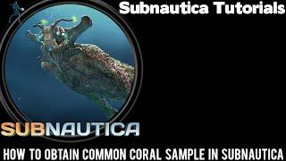 HOW TO OBTAIN COMMON CORAL SAMPLE: Subnautica Tutorials this is cringe, so squeaky