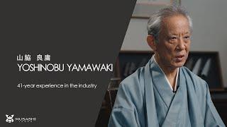 YOSHINOBU YAMAWAKI - Japanese Kitchen Knife Craftsman Interview | Musashi