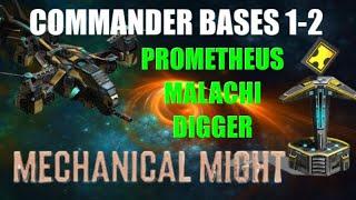 War Commander Mechanical Might Commander bases 1-2 Free Repair .