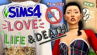 wait… i'm out of the WILL?!?! || Sims 4 Love, Life & Death #1