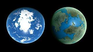 Planets With Floating Ice Continents And Non Water Oceans