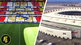 The Most Realistic LaLiga Stadiums for 2023/24 Season - PES 2021 & FL24