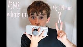 asmr whats on my iphone x