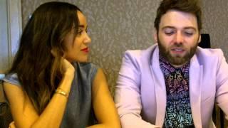 SDCC 2015:  Salem - Ashley Madekwe and Seth Gabel (Tituba, Cotton Mather)