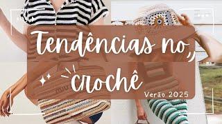 Vai bombar no verão 2025 - tendências no crochê pra vender no verão #crochet #crochetbag