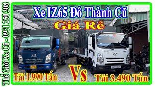 Xe Tải Cũ IZ65 Đô Thành 1.9 Tấn Và 3.5 Tấn Thùng Bạt Giá Rẻ | Thế Giới Xe Cũ.