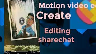 Trending motion video create using sharechat editing in Tamil