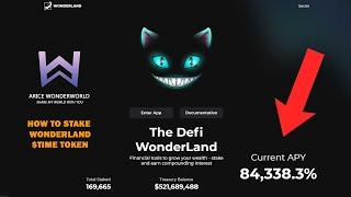 80000%+ APY How to Stake Wonderland $TIME Token for Dummies - Finance with Alice