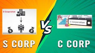 S-Corp vs C-Corp - Which Business Structure Is Right For You? (What's The Difference?)