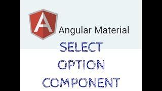 Angular Material Select Option