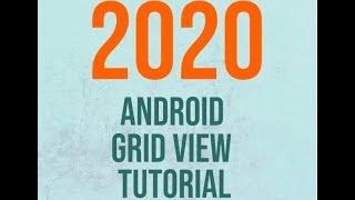 Android Grid View using Recycler View Tutorial | Android Tutorial Project 2020 | Source Code