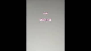 my channel