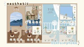 how to make your android phone look aesthetic  CUTE & AESTHETIC PHONE