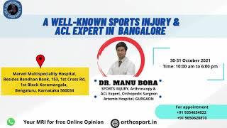 Dr Manu Bora at Marvel Multispeciality Hospital, Bengaluru, Karnataka, 30-31 October 2021