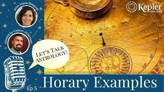 Horary Chart Examples with Maria Blaquier