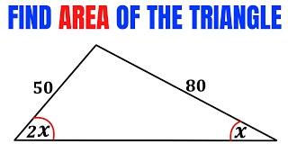 How to think outside the Box | Find area of the triangle | Important Geometry skills are explained