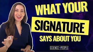What Your Signature Says About Your Personality