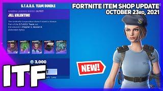 Fortnite Item Shop *NEW* RESIDENT EVIL COLLAB SETS! [October 23rd, 2021] (Fortnite Battle Royale)