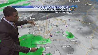 Thursday afternoon's forecast update by Meteorologist Tony Sadiku