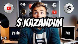 Yabancı Kanal Açarak 1 Videodan 14 $ Kazandım (!)  Yabancı Kanal Yalanları ( Mesleğimin Yalanları )